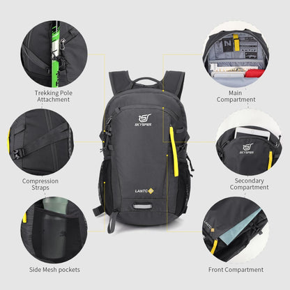 SKYSPER Small Hiking Backpack, 20L/30L Lightweight Travel Backpacks Hiking Daypack for Women Men