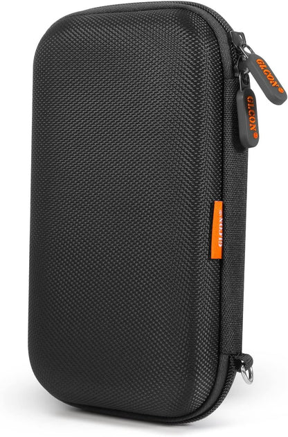 External Hard Drive Case - GLCON Shockproof EVA Carrying Case for WD My Passport Element Seagate Expansion Backup Toshiba 1TB 2TB 4TB - High Protection Portable Travel Electronic Power Bank Bag