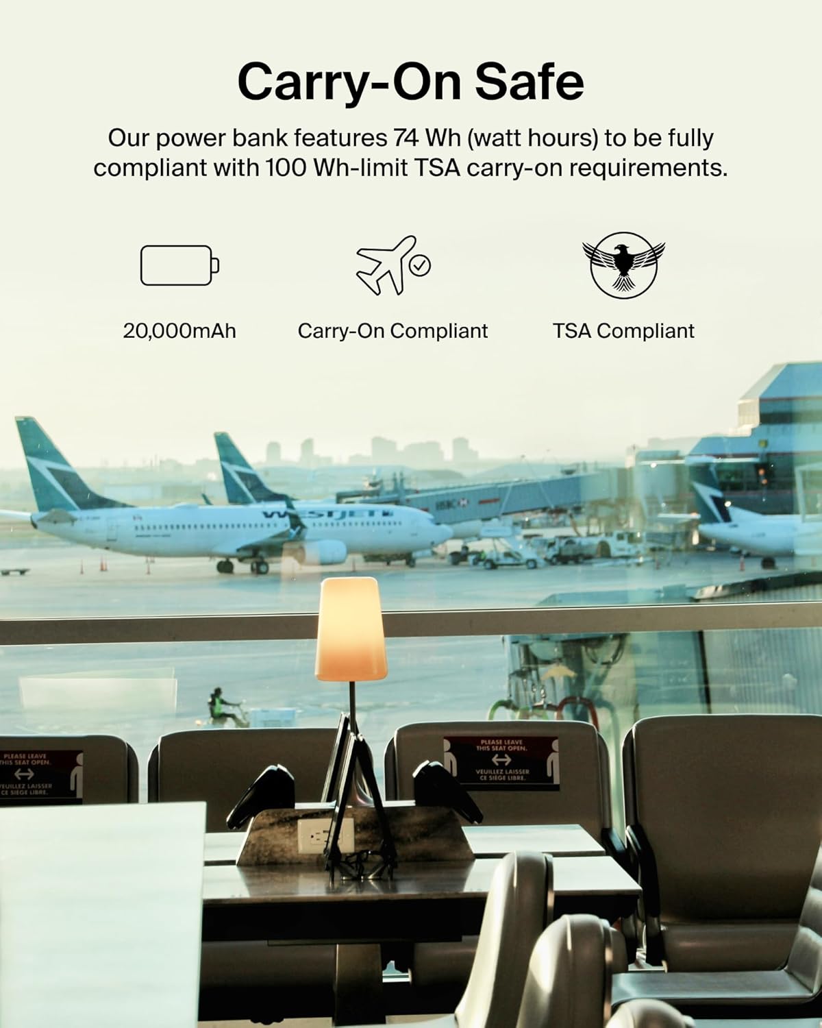 Belkin Portable Charger, Power Bank with Integrated Cable 20000 mAh 30W - Fast Charging USB C Power Delivery, iPhone Charger - iPhone 16 Series, iPad Pro, Galaxy S25 Series, & More - Black