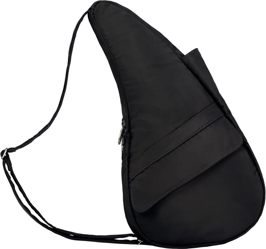 AmeriBag 17" Microfiber Crossbody Sling Healthy Back Bag
