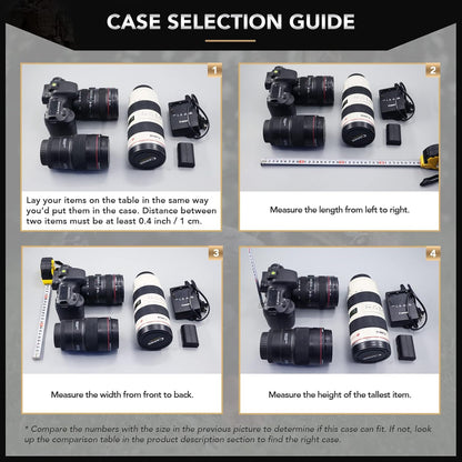 Lykus HC-5230 Large Waterproof Hard Case with Wheels and Customizable Foam, Interior Size 20.5x14.2x13.6 inch, Suitable for cameras, lenses, electronic equipment and more