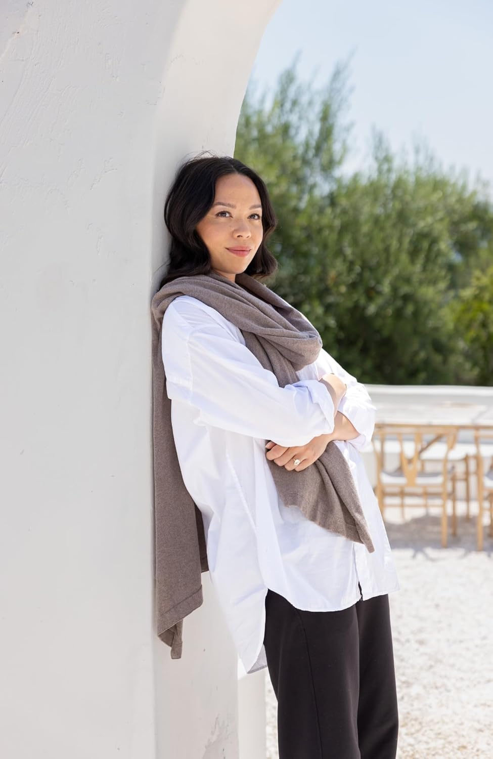 zestt Dreamsoft Travel Scarf, Wrap and Shawl for Women, Organic Cotton