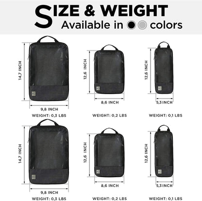 VASCO Compression Packing Cubes for Travel
