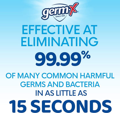 Germ-X Original Hand Sanitizer Gel, Mini Travel Size for On-The-Go, Display Pack, Back to School Supplies , 2 Fl Oz (Pack of 24)