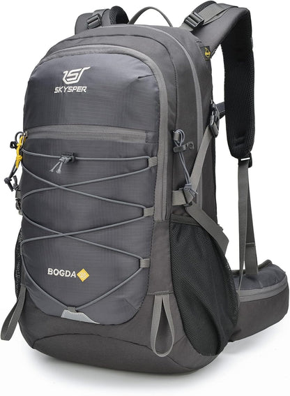 SKYSPER Hiking Backpack for Men Women, 35L Travel Backpack Waterproof Camping Backpack Outdoor Lightweight Daypack