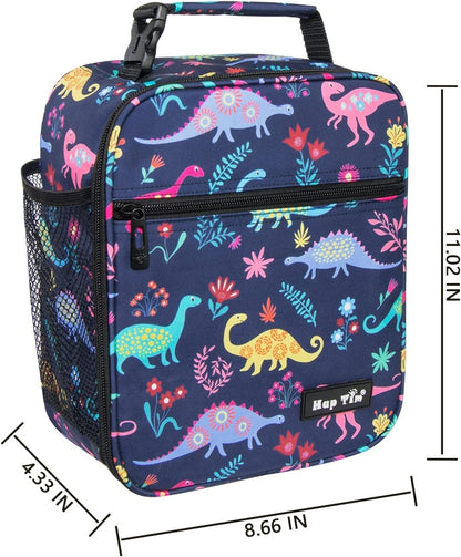 Hap Tim Lunch Box Insulated Lunchbox Mini Lunch Bag Thermal Meal Tote Kit, Dinosaur (18654-DS)