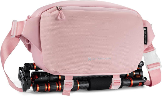 K&F Concept 2 in 1 Sling Bag Everyday Shoulder Bag & Multifunction Photography Crossbody Camera DSLR Backpack Portable Bag