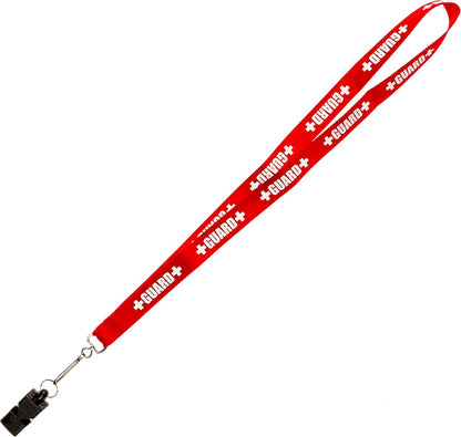 BLARIX Guard Whistle and Lanyard with Print