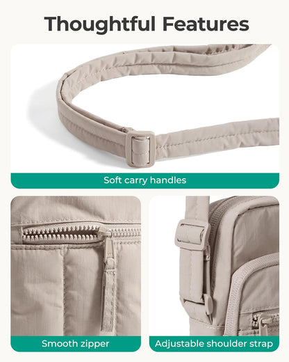 BAGSMART Small Crossbody Bags for Women, Cell Phone Crossbody Purse for Women Travel Wallet with RFID Blocking Card Slots
