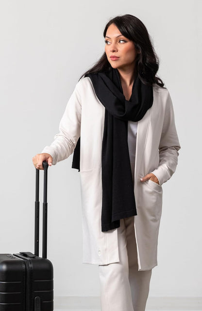 zestt Dreamsoft Travel Scarf, Wrap and Shawl for Women, Organic Cotton