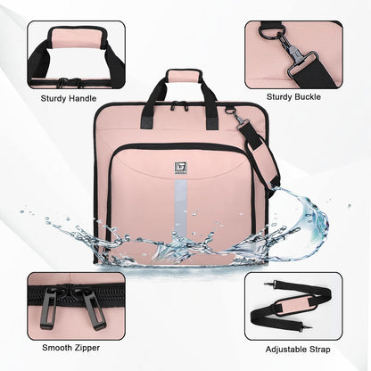 Garment Bags for travel,Hanging clothes Bag for Men Women,Suit Bags with Shoulder Strap,Wedding dress/shirt carry on luggage with fence hook,Wrinkle Free foldable duffle bag,Waterproof luux travel bag