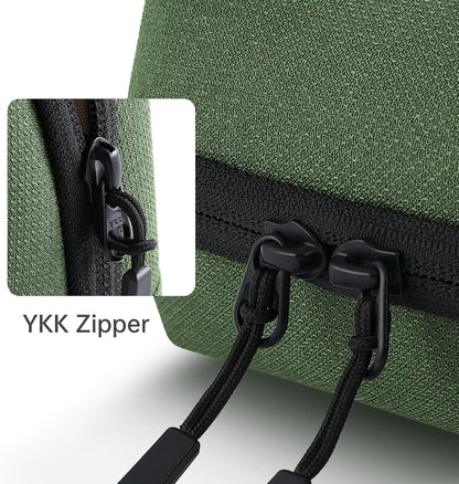 Electronic Organizer Travel Case Bag for Cables, Switch, SD card, Passport and More – Ultimate Protection & Portability Waterproof (Green)