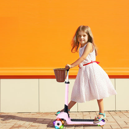 iSporter Luggage Scooter for Kids Ages 2-5 | Ride-On Suitcase Scooters for Boys Girls | Foldable & Height Adjustable, 110lbs Max