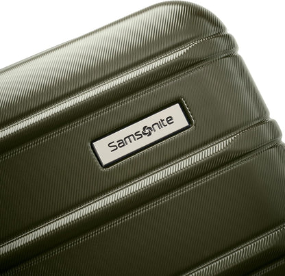 Samsonite Omni 2 Hardside Expandable Luggage with Spinner Wheels, 3-Piece Set (19/24/28), Vita Olive