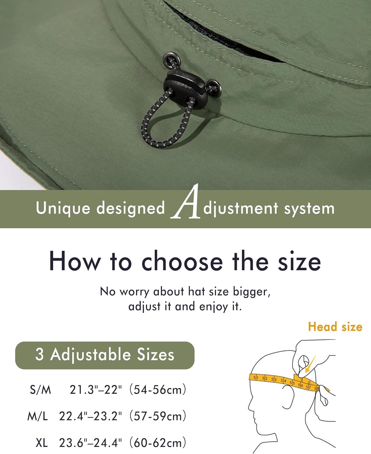 UV 50 Sun Hat for Women Wide Brim with Ponytail Hole Summer Packable Sunhat for Beach Fishing Hiking Gardening Waterproof
