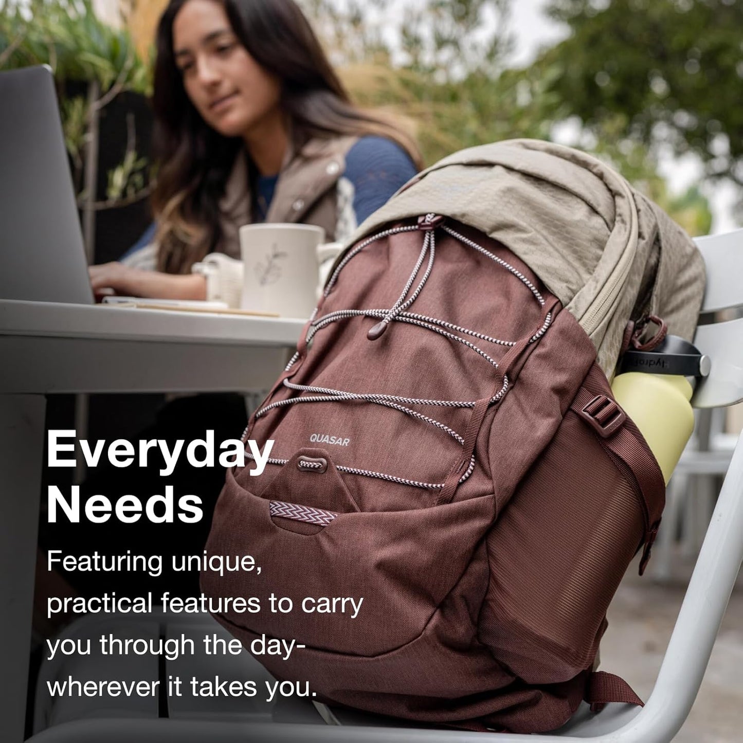 Osprey Quasar Commuter Backpack, Black