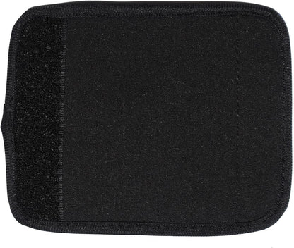 Neoprene Luggage Handle Wraps for Traveling Bright Color Luggage Tags|Handle Wraps|Handle Covers (Black)