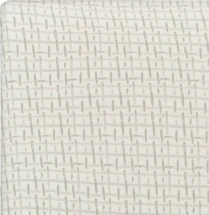 Crane Baby Crib Sheet, Neutral Hashtag Crib Sheets & Toddler Sheets, 100% Cotton Crib Sheets for Standard Crib Mattress(28"x 52"), Breathable Crib Sheets, Fitted Crib Sheets for Boys and Girls