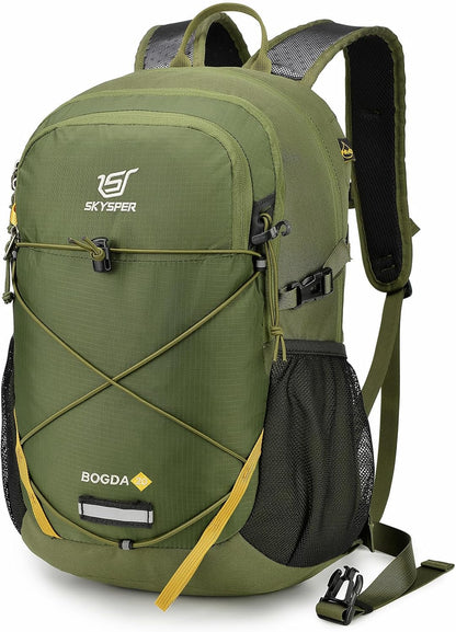 SKYSPER Small Hiking Daypack, 20L Lightweight Travel Backpacks Day Hike Pack with Waist Strap for Women Men