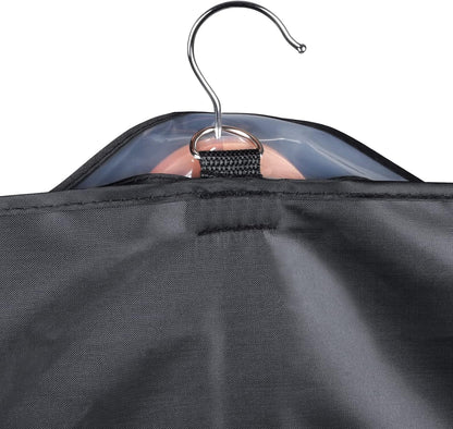 Univivi Garment Bags Clothes Covers for Storage, 60 Inch Dress Garment Bags Hanging Clothes Bags with Zipper, Gown Garment Bag for Long Dresses, Set of 12