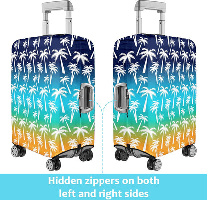 Luggage Cover for Suitcase Elastic Suitcase Cover Protector, Carry On Luggage Sleeve Anti Scratch Travel Essentials Suitcase Protector Fits 27-29