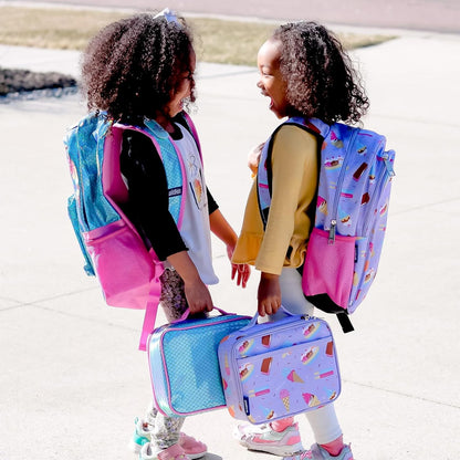 Wildkin Kids Insulated Lunch Box – Durable and Reusable for School & Travel - Sweet Dreams