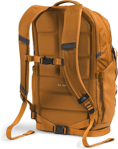THE NORTH FACE Surge Commuter Laptop Backpack | Daypack with Water Repellent Finish, 16" Laptop Sleeve, Reflective Details, Timber Tan, One Size