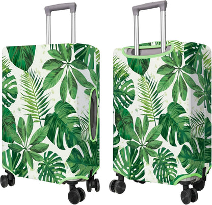 Travel Luggage Cover Suitcase Protector Fits 18-32 Inch Wheel Covers PatternedTravel Related Items Flower Luggage Protector Elastic S