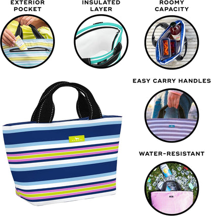 SCOUT Nooner Lunch Bag - Lightweight Insulated Soft Cooler for Women, Teachers, Nurses, Beach, Travel, Pool & Picnic Cooler