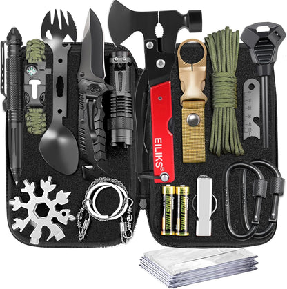 Gifts for Men Dad Him Birthday Christmas Fathers Day, Cool Gadget/Survival Gear and Equipment, Unique Camping Hunting Hiking Outdoor Gear, Gift Idea for Valentines Day Boyfriend Boys Stocking Stuffer