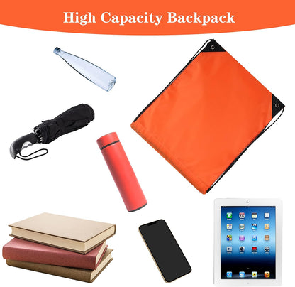 60 Pieces Drawstring Backpack Bags Sports Sackpack Bulk Cinch Gym Bag For Women Men Outdoor Sports Backpack(20 Colors)