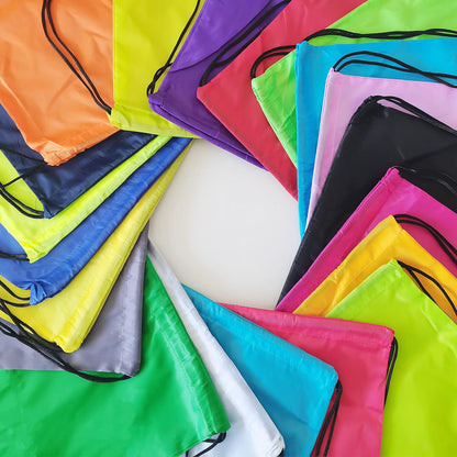 120 Pieces Drawstring Backpack Bags Sports Sackpack Bulk Cinch Gym Bag For Women Men Outdoor Sports Backpack(20 Colors)