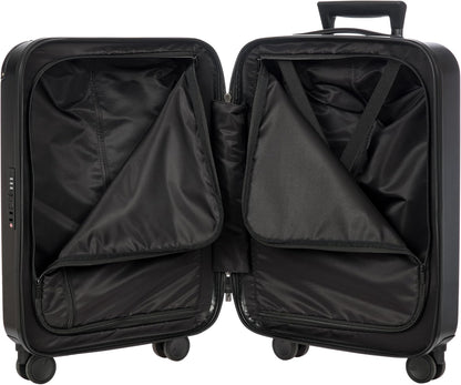 Bric's Amalfi 21" Spinner Luggage Lightweight Expandable Suitcase Carry-On Approved