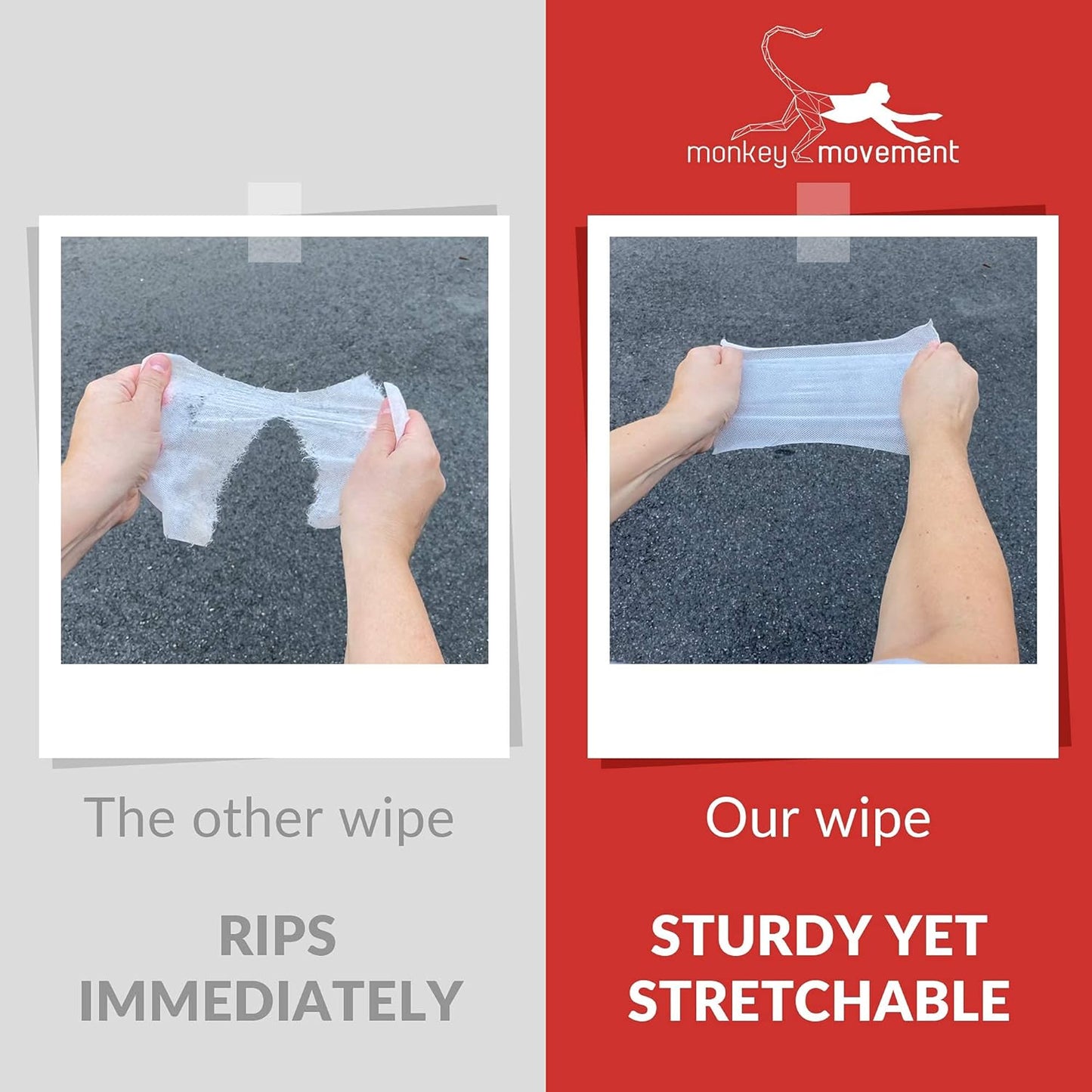Dry Wipes Refill Set: 7200 Wipes (7" x 6"): Make Your Own Wet Wipes Using Your Preferred Cleaning Solution: 6 Refill Mega Rolls