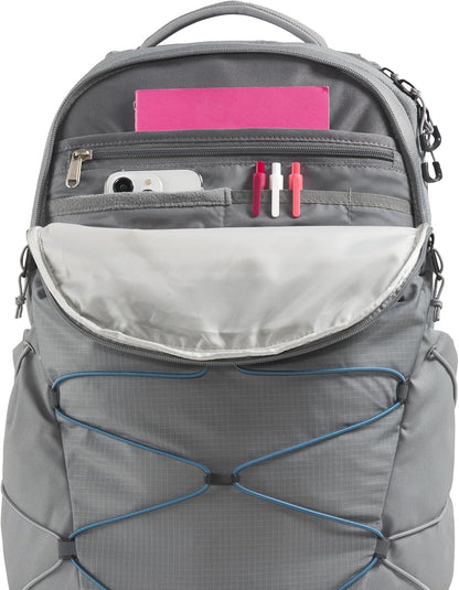 THE NORTH FACE Borealis Commuter Laptop Backpack | Water Repellent Finish, 16" Laptop Sleeve, Large Main Compartment for Everyday Carry, Concrete, One Size