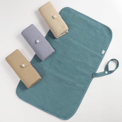 Accmor Portable Diaper Changing Pad, Waterproof Foldable Baby Changing Mat for Travel, Baby Essentials Shower Registry Gifts