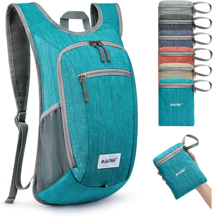 G4Free 10L/15L Hiking Backpack Lightweight Packable Hiking Daypack Small Travel Outdoor Foldable Shoulder Bag