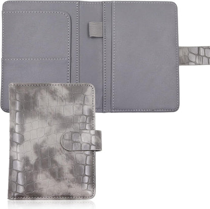 Melsbrinna Premium Leather Passport Holder Covers Case, Waterproof Rfid Blocking Travel Wallet Passport Holder with Pen Holder, Cute Passport Book for Women/Men