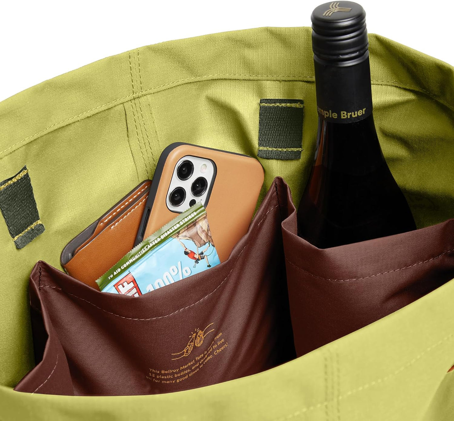 Bellroy Market Tote – (Tote Shoulder Shopping Bag) - Kiwi