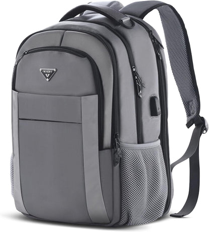 Multipocket TSA Travel Laptop Backpack for Men, Anti-Theft Business Daypacks, Airline Approved Personal Item Work Bag,Water Resistant 16 Inch Work Computer Backpack