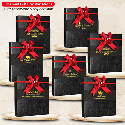 Multitool Gifts for Father, Dad Gift Set with 14 in 1 Multi-tool Pliers, Pocket Knife & Tactical Pen | Premium EDC Survival Kit for Camping, Car Emergency | Unique Practical Gift for Father Dad Him