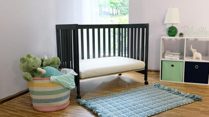 Naturepedic Organic Mini Crib Mattress - Breathable & Lightweight Infant & Toddler Mattress - Waterproof Baby Bed Mattress for Crib - Non-Toxic Mattress for Baby and Toddler Bed - 23.5" x 37.5" x 3"