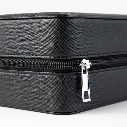 Watch Travel Case for Men | Leather Watch Case with 3 Slots | Perfect Travel Watch Organizer | Portable Watch Carrying Case for Men