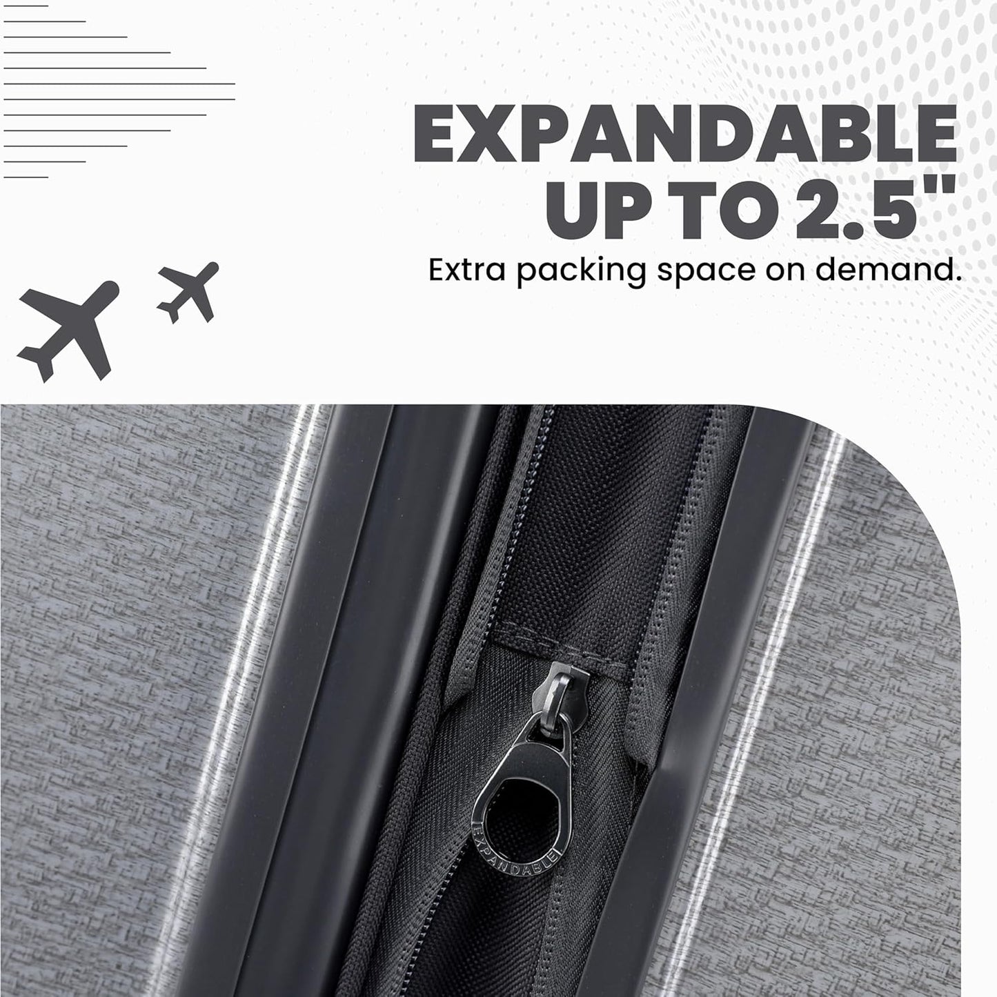 Spyder Traverse 29 Inch Large Checked Baggage Expandable Hardside Upright Suitcase with 360° Spinner Wheels, TSA Approved Lock, Charcoal
