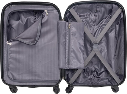 Kenneth Cole REACTION Out of Bounds Lightweight Hardshell 4-Wheel Spinner Luggage, Magenta, 2-Piece Set (20" & 28")