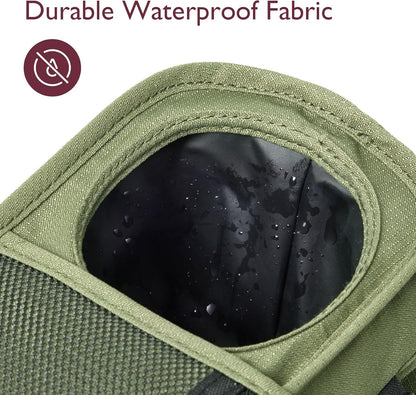 Momcozy Universal Baby Stroller Organizer, 2 Insulated Cup Holder, Detachable Zippered Pocket, Adjustable Shoulder Strap, Large capacity for baby essentials, Compact Design Fits Any Strollers