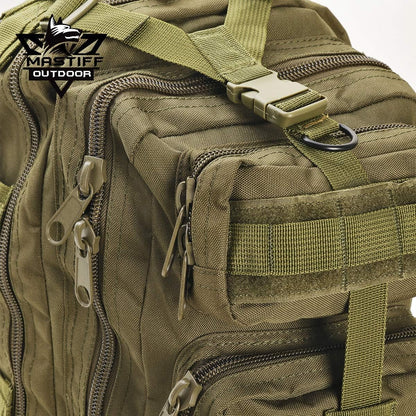 Military Tactical Pack Backpack Army Molle Bug Out Bag Small Rucksack Outdoor Hiking Camping Trekking Hunting