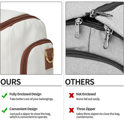 Carry On Garment Bag for Travel, Convertible Travel Garment Bag for Men Women, 2 in 1 Hanging Suitcase Suit Business Travel Bag