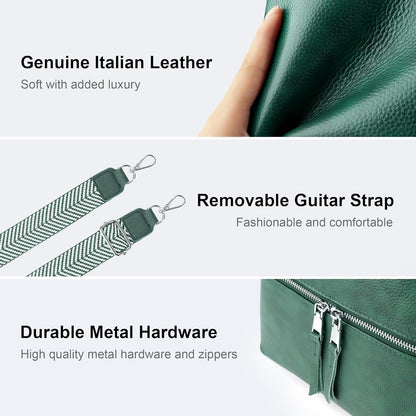 befen Genuine Leather Small Crossbody Purses for Women Travel Cross Body Bags Lightweight with Adjustable Shoulder Strap
