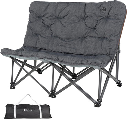 KingCamp Butterfly Chair Oversized XL Saucer Chair for Adults Padded Folding Comfy Camping Chairs for Teens Kids 300lbs Heavy Duty with High Back for Bedroom Living Room Dorm Rooms Outdoor Patio Lawn